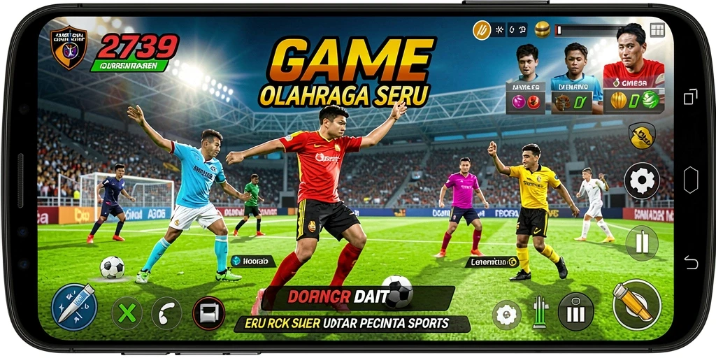 Screenshot dari gameplay <strong>2739</strong> yang menunjukkan aksi mendebarkan di lapangan.