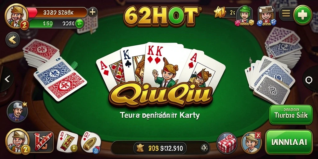 Tampilan gameplay QiuQiu yang menarik dan penuh strategi.