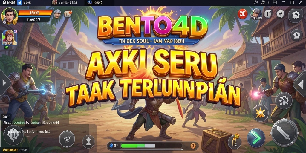Gameplay seru BENTO4D dengan aksi mendebarkan.