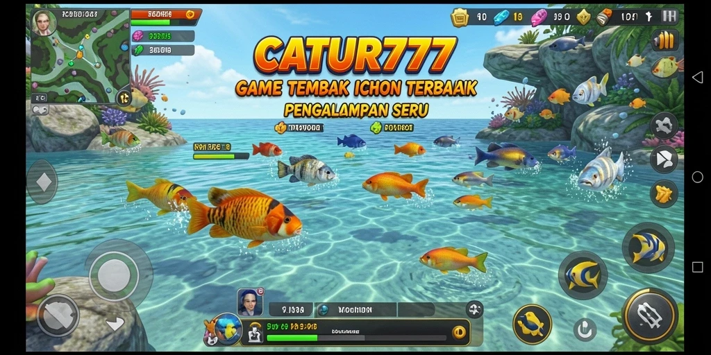 Gameplay seru menembak ikan di CATUR777 yang mengasyikkan.
