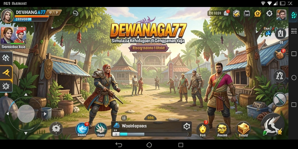 Tampilan gameplay menarik dari DEWANAGA77 dengan fitur simulasi yang mendalam.