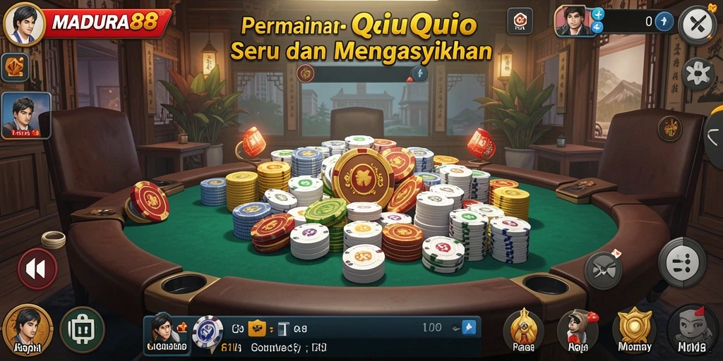 Gameplay QiuQiu yang seru dan mengasyikkan di MADURA88.