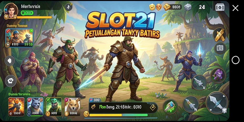 Screenshot gameplay SLOT21 menampilkan dunia terbuka yang menakjubkan dan imersif.