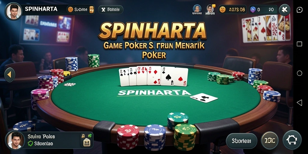 Gameplay menarik di SPINHARTA dengan pengalaman poker terbaik.