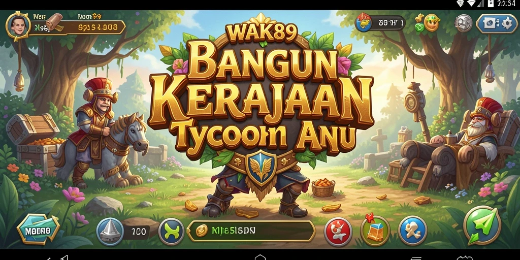 Tampilan gameplay WAK89 dengan berbagai pilihan bisnis yang menarik.