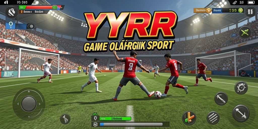 Gameplay seru dari YYRR yang menampilkan berbagai olahraga.